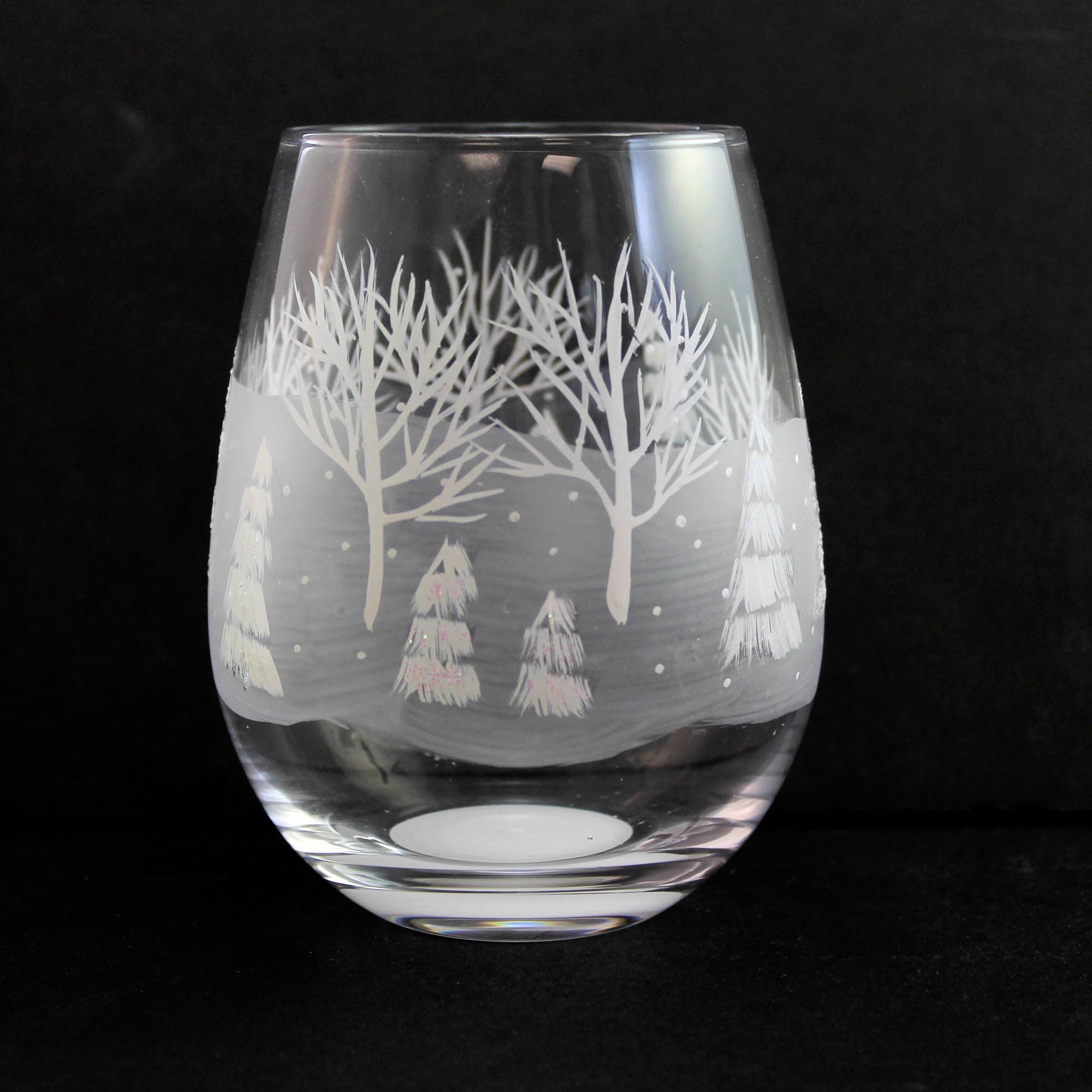 ruby red wine glasses Isabella Swan Lake Wine Glass, Ruby Set of 2