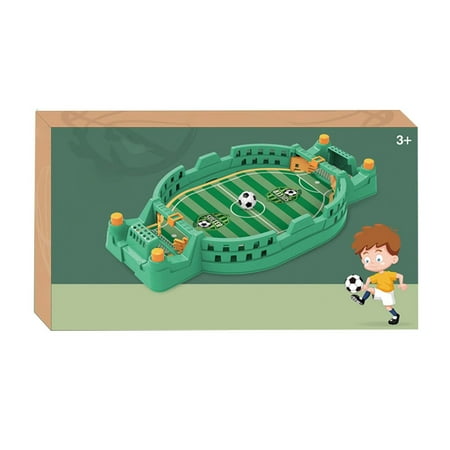 Tabletop Games – Interactive Two Person Football Machine for Family and Educational, 8.27x4.72x1.18 inch, Green