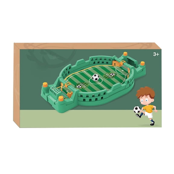 Tabletop Games – Interactive Two Person Football Machine for Family and Educational, 8.27x4.72x1.18 inch, Green
