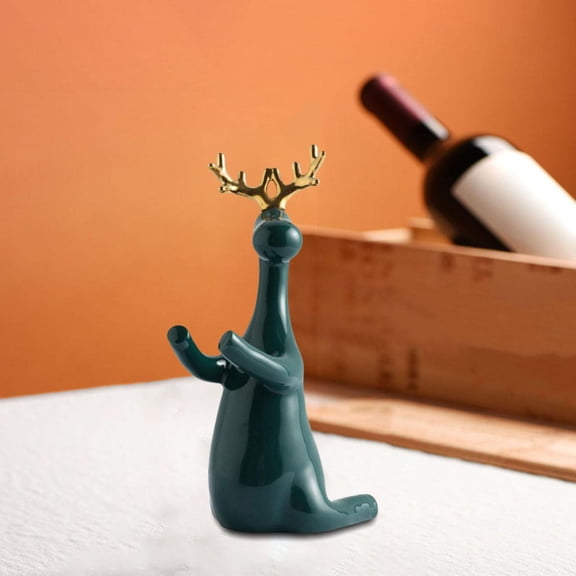 Tabletop Holder, Countertop Rack, Hold Single Bottles, Glasses Holder Perfect for Home Decor & Kitchen Storage Rack, Bar , 16x28cm