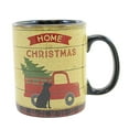 thumbnail image 1 of Tabletop Home For Christmas Mug Stoneware Red Truck Tree Dog 103557, 1 of 3