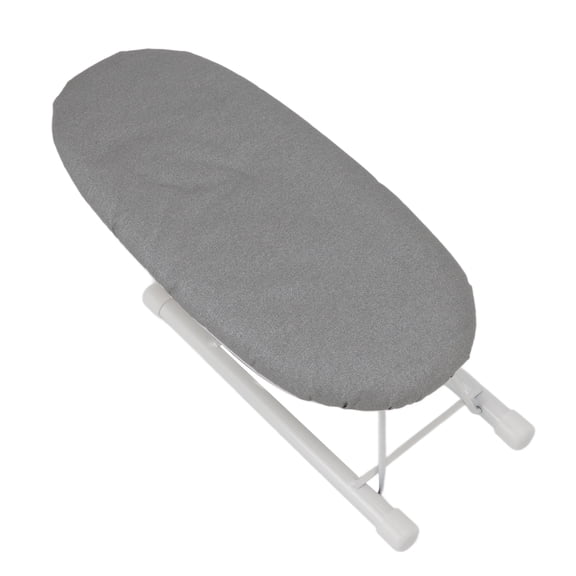 Tabletop Ironing Board with Folding Legs, Foldable Space Saving Mini Ironing Board Sleeve Cuffs Collars Handling Table for Sewing, Craft Room, Household, Dorm[Grey]