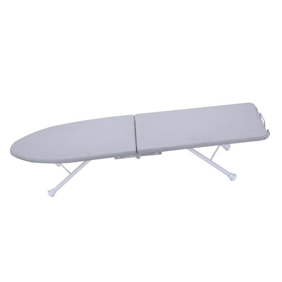 Tabletop Ironing Board Portable Folding Legs Ironing Table Heavy Duty Foldable Ironing Board with Iron Rest for Dorm, Home