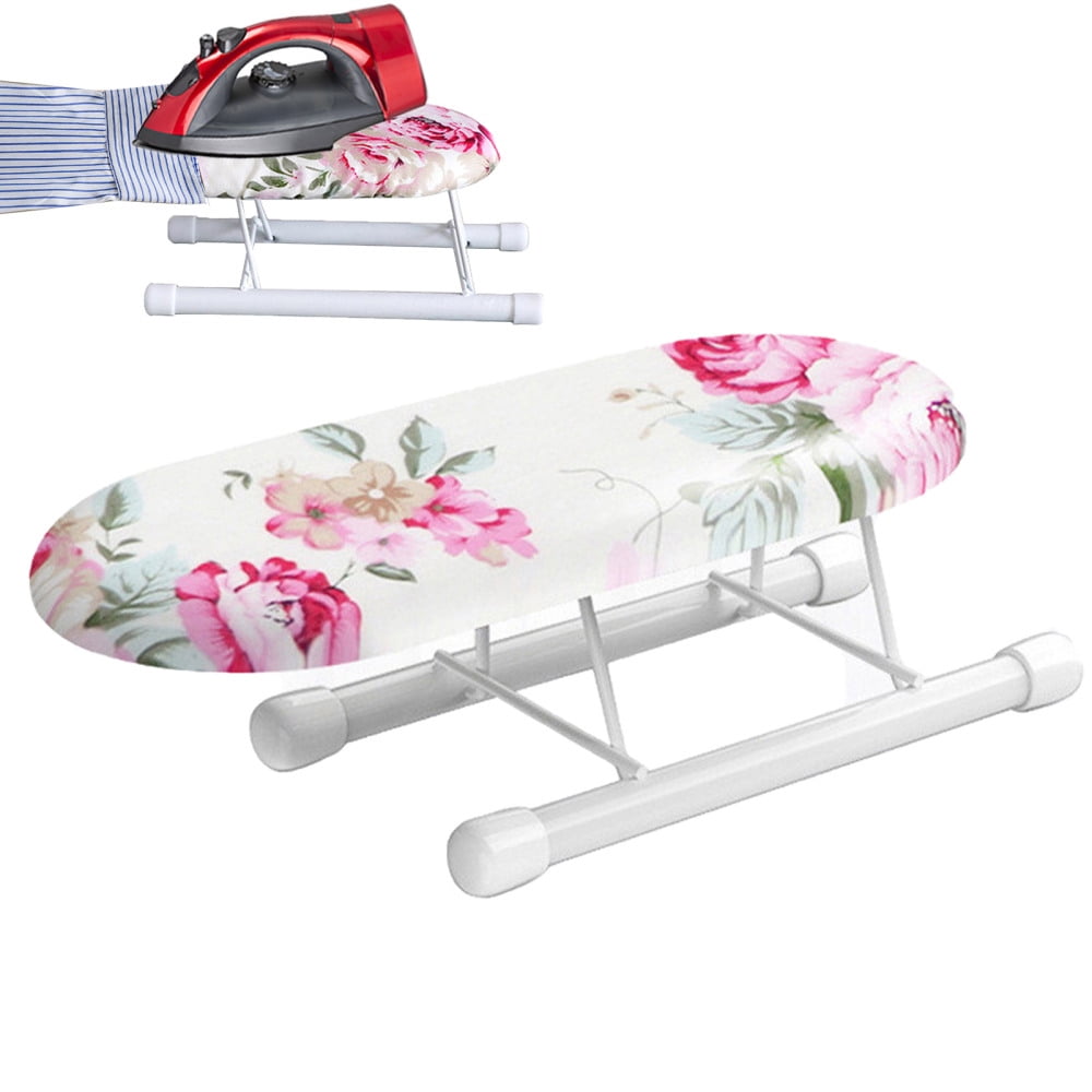 Tabletop Ironing Board with Folding Legs Small Steel Table Top Ironing