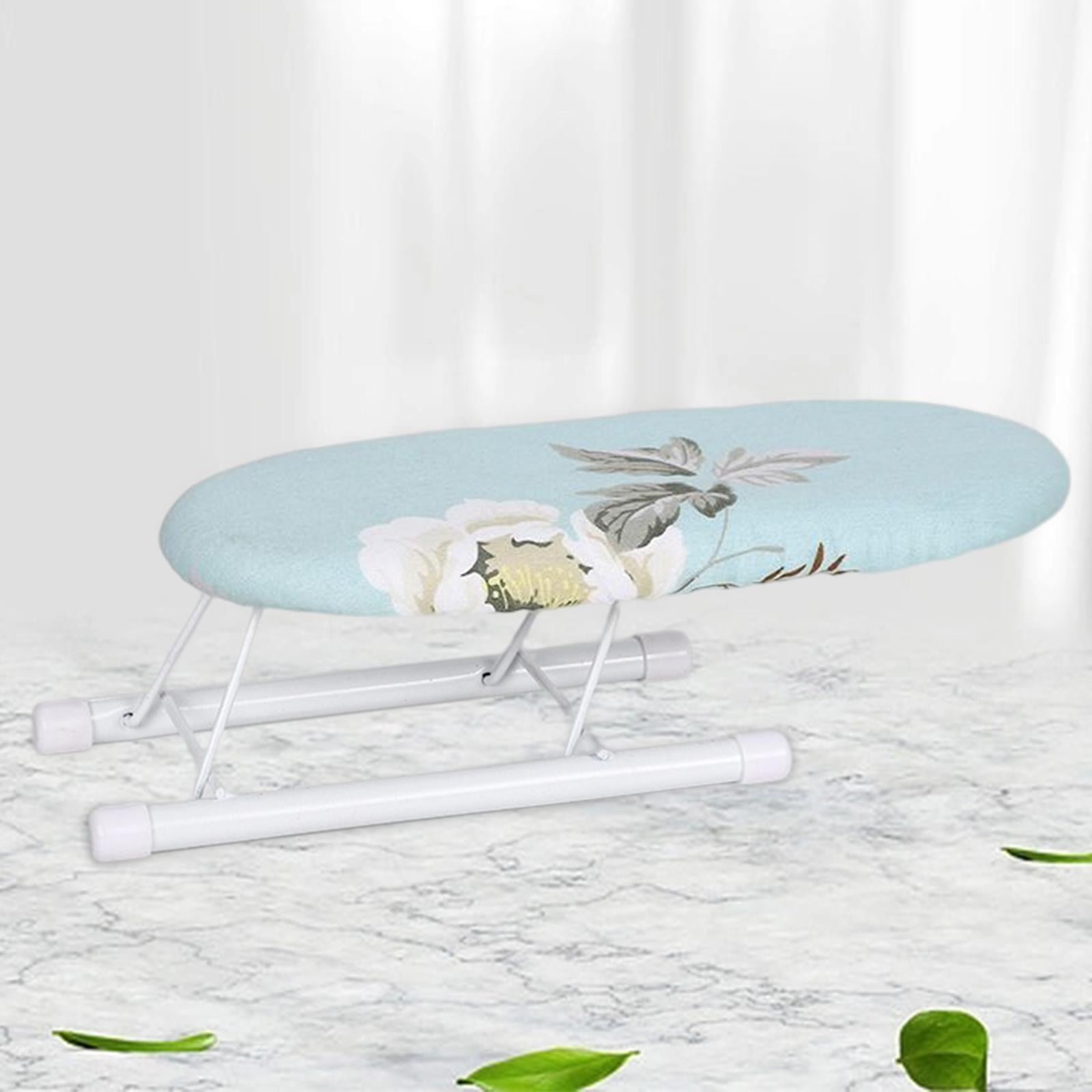 Tabletop Ironing Board with Heat Resistant Board Cover for Household Laundry