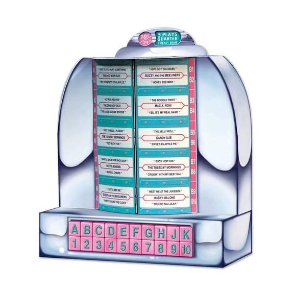 Tabletop Jukebox 13 1 By 4" - 6 Pack (1 Per Package)
