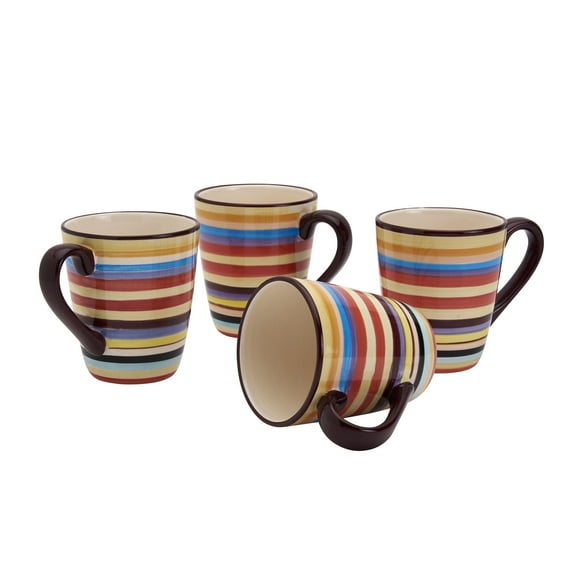 Tabletop Lifestyles Sedona 16-Ounce Mug, Set of 4