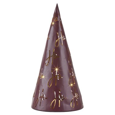 Glass Lighted Table Top Tree
