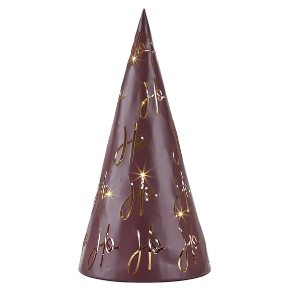 Tabletop Lighted Metal Tree