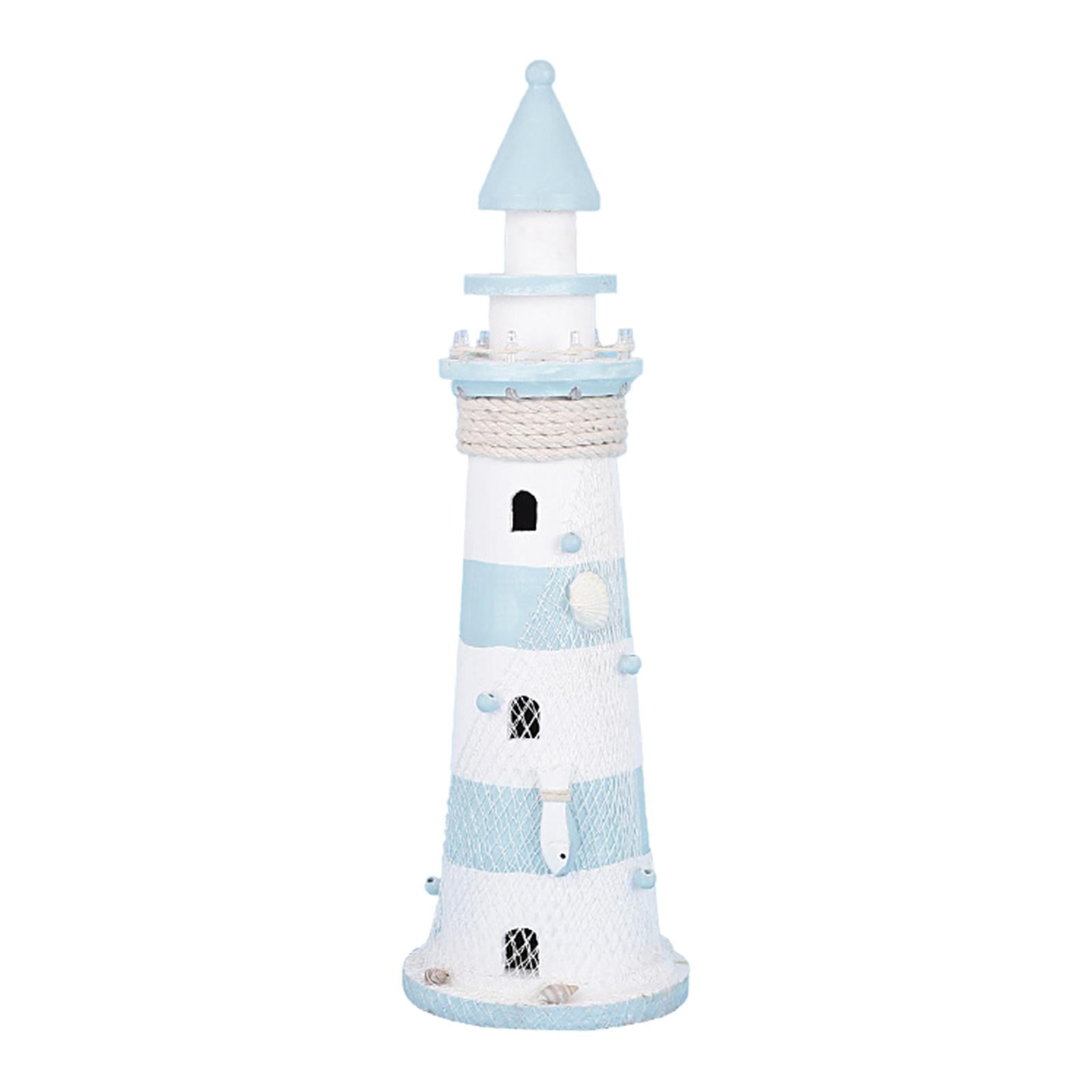 Tabletop Lighthouse Blinking for Windowsill Living Room Bathroom