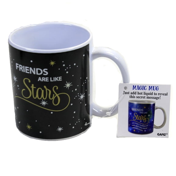 Tabletop Magic Mug Stoneware Stars Secret Image Em63920 Rainbow