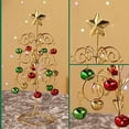 thumbnail image 1 of Tabletop Metal Christmas Tree Wrought Iron Ornament Display Stand Christmas Ornament 11 Inch Desktop Decorations Mini Xmas Tree, 1 of 6