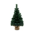 thumbnail image 1 of Tabletop Mini Christmas Tree, Artificial Small Christmas Tree, Green Spruce Xmas Tree for Home, Office Decoration, Indoor Tabletop Home Decor with Decorative Wood Base, No Assembly Required, 1 of 2