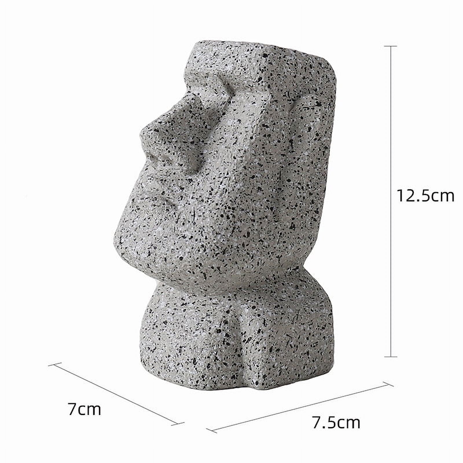 Tabletop Novelty Glasses Stand Moai Statue Sunglasses Holder Decorative