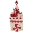 thumbnail image 1 of Tabletop Package & Tree Cookie Jar Ceramic Red White 53908A, 1 of 2