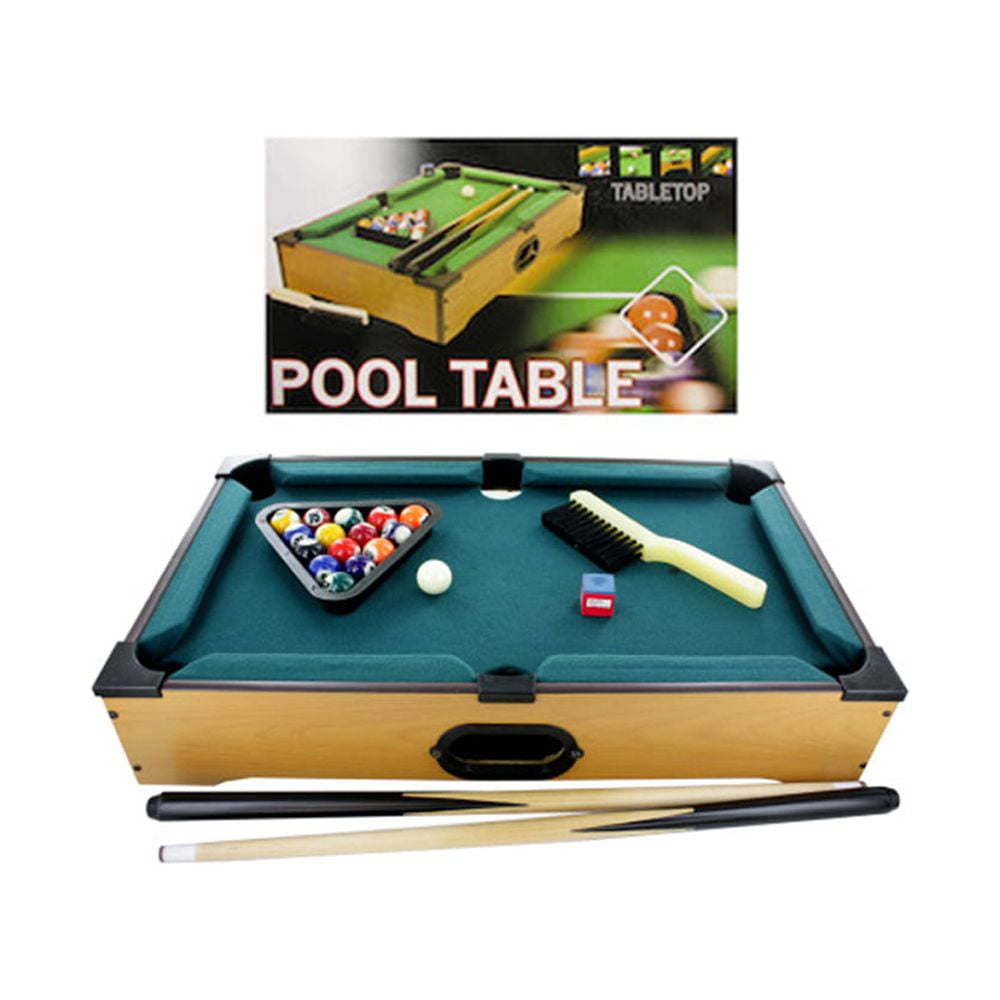 Tabletop Pool Table Pack of 1