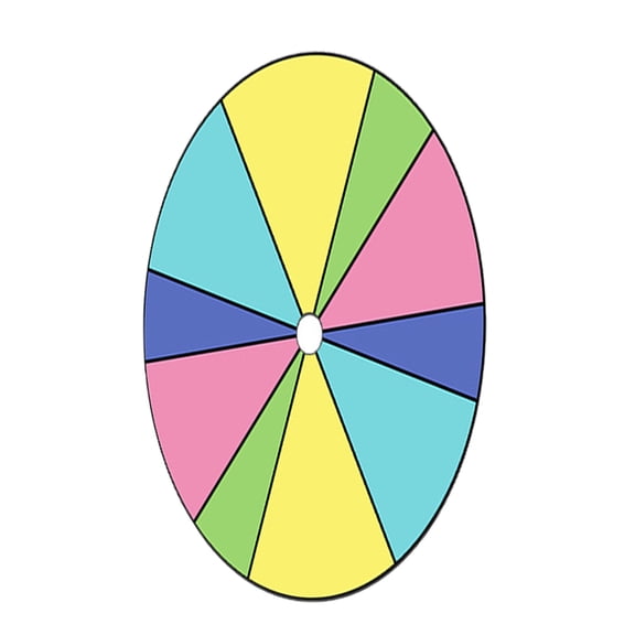 Tabletop Prize Turntable Erasable Reusable Fortunes Wheel Draws Roulette Wheel Tabletop Lottery Machine Turntable