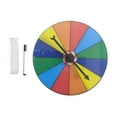 thumbnail image 1 of Tabletop Prize Turntable Fortune Wheel Spinnings Game Lucky Draws Roulette Wheel Erasable Reusable Fortune Wheel, 1 of 9