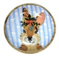 thumbnail image 1 of Tabletop Rabbit Bowl. Bunny Easter Spring In0281 Blue, 1 of 3