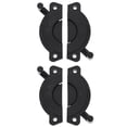 thumbnail image 1 of Tabletop Repair Brace Bracket Plank Link Desktop Stand Straight Steel Clamp Plastic 2 Pcs, 1 of 6