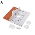 Tabletop Router Insert Engraving Plate Professional Auxiliary Tool C9X0
