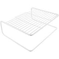 thumbnail image 1 of TABLZONE Heavy Duty Router Shelf, White Carbon Steel, Multi-Use Storage Rack, Easy to Clean and, 1 of 6