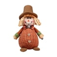 thumbnail image 1 of Tabletop Scarecrow Plush Decorative Figurine for Fall and Halloween Home Decor Single Piece, 1 of 4