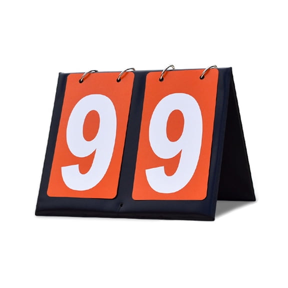 Tabletop Scoreboard Flippers Tabletop Scoring Board Sports Competition Score Board Flippers for Indoor Outdoor Sports