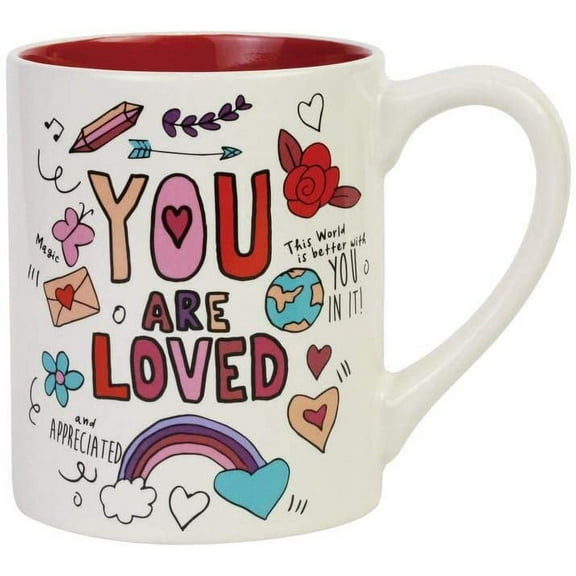 Tabletop Simply Mud You're Loved Mug Stoneware Frendship Appreciated 6009329