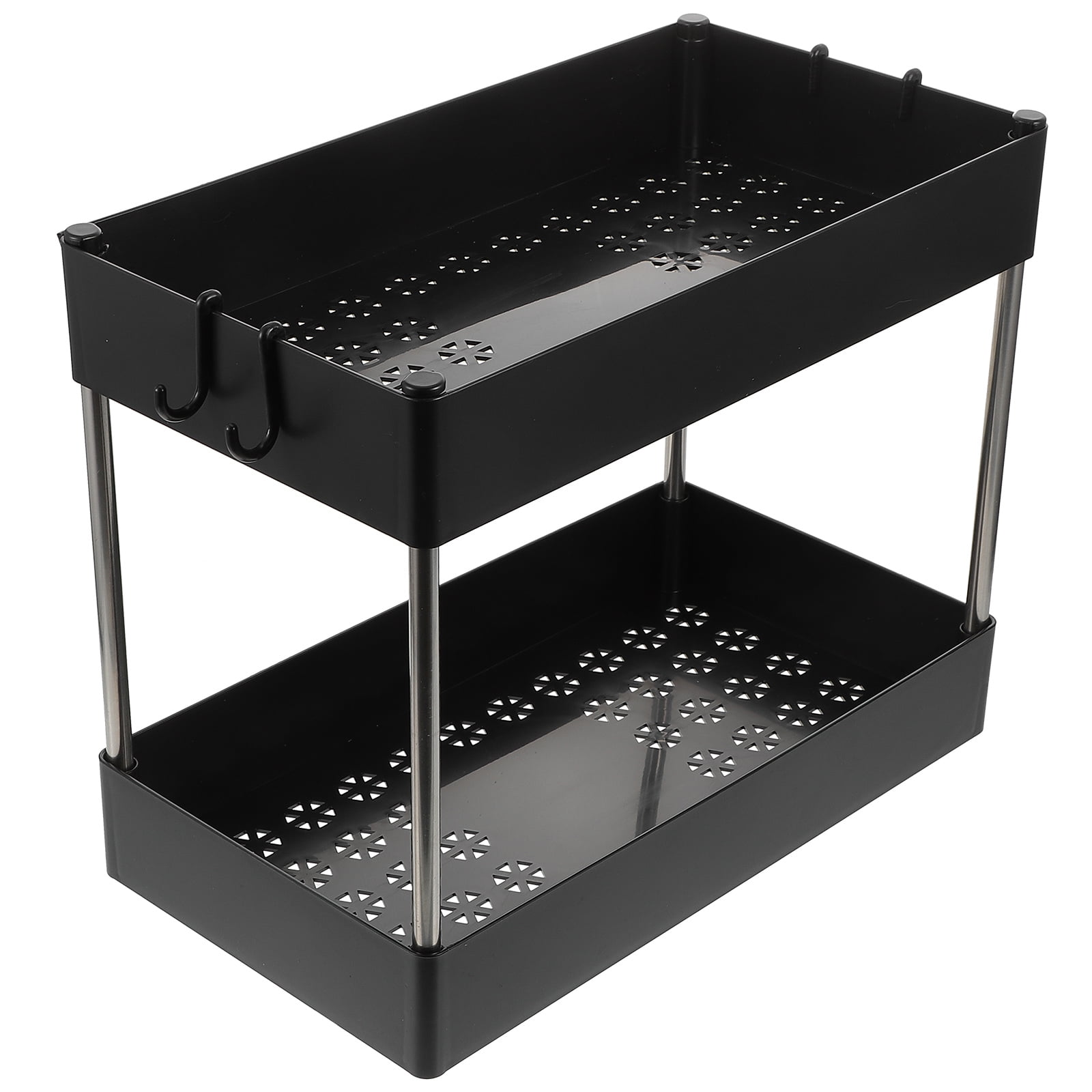 Tabletop Storage Shelf Kitchen Holder Organizer Rack 2 Tier Bathroom