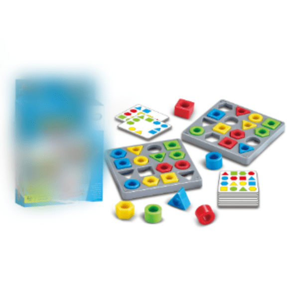 Tabletop Strategy Game For Interactive Family Night Social Gatherings All Ages Experience Thrilling Matching Shape Puzzle Indoor Party