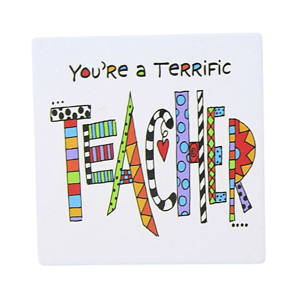 Tabletop Teacher Cuppa Dooddles Coaster Stoneware Our Name Is Mud 6012599