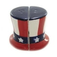 thumbnail image 1 of Tabletop UNCLE SAM SALT & PEPPER SHAKERS Ceramic Food Safe 46004098, 1 of 3