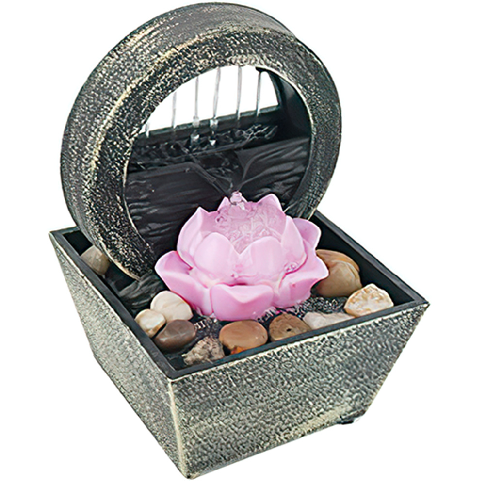 Tabletop Waterfall Table Decor Table Fountains Indoor Waterfall Relaxing Water Fountain for