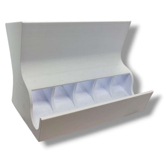 Tabletop White Dice Try