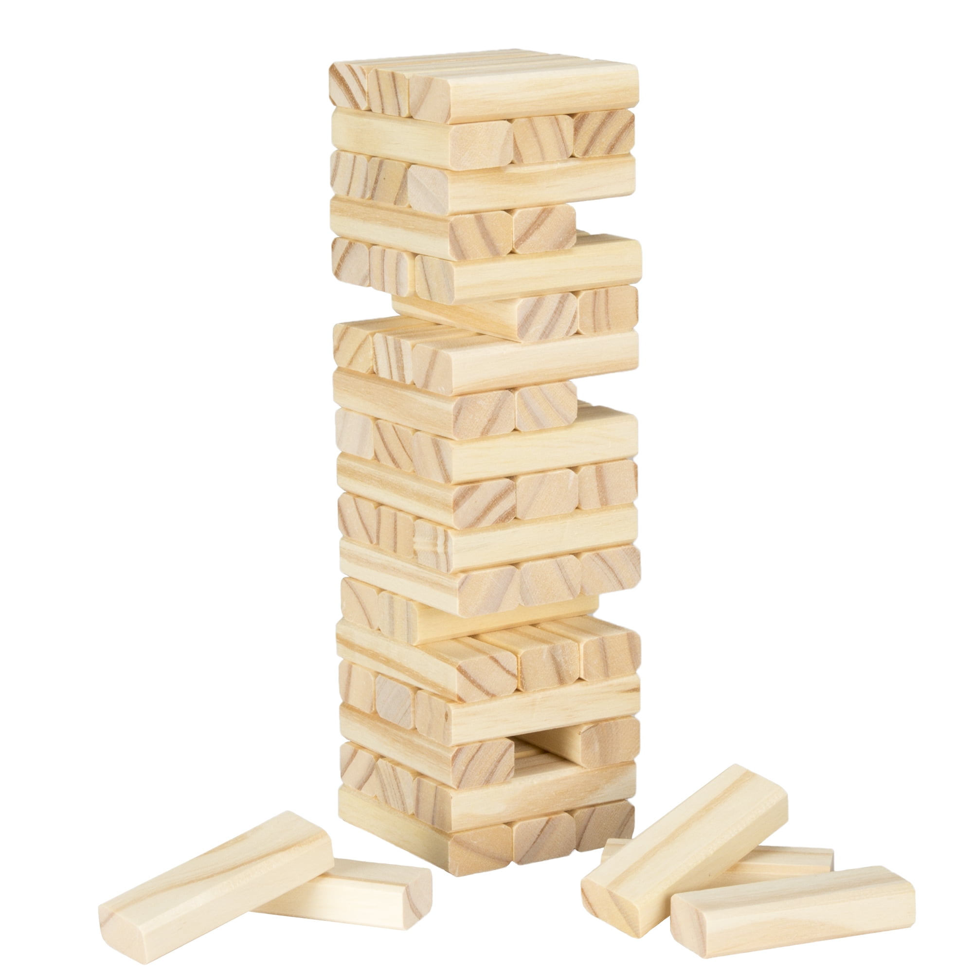 24Pcs Wooden Cat Pile Set Wooden Stacking Game Floor Game for Kids 