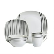 Jay Companies Madelyn Turquoise Square 16-Piece Dinner Set