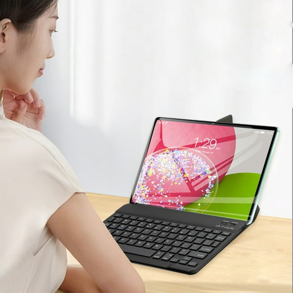 Tablets for Adults, Hwkond New 10.1-inch Android Tablet PC HD Ultra-thin Screen 5G Dual Frequency WiFi Bluetooth Tablet Computer Support 256G Memory Card And Dual SIM Communication,Green