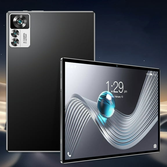 Tablets for Adults, Hwkond 10.1-inch Android 12 Tablet PC IPS HD Ultra-thin Screen Bluetooth WiFi5G/2.4GTablet Computer 4+64G Support 256G Memory Card SIM HD Voice,Black