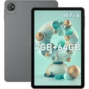 Tablets Blackview 10 inch Tablets 64GB ROM 7GB RAM Tablets for Kids Android Tablets Wifi 6 Widevine L1 Quad Core Computer Tablet, Tab 8 Wifi, Gray