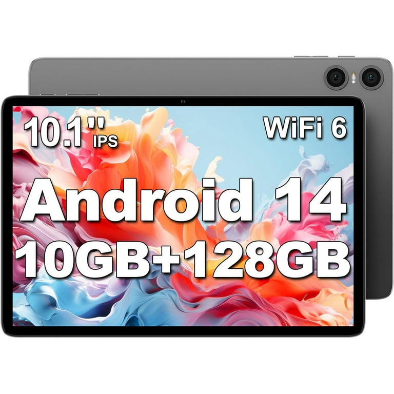 Tablets TECLAST 10 inch Android 14 Tablet, P30T 10GB RAM 128GB ROM 1TB TF  Tablets for Kids Adults WiFi 5G/2.4G, Octa Core, 1280*800 HD, Bluetooth  5.4, Google GMS, 2MP+5MP Dual Camera 