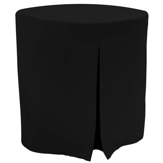 Tablevogue 30-Inch Black Round Table Cover