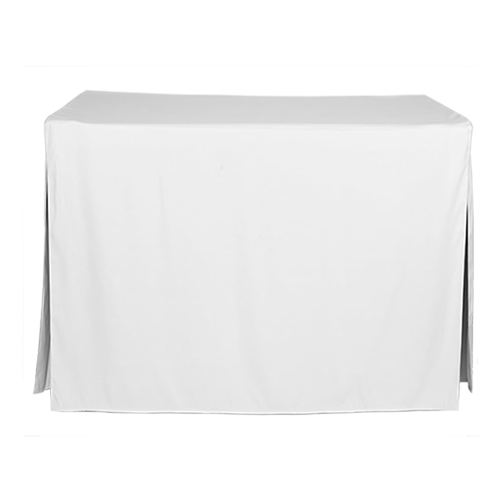 Tablevogue 48" x 24" Fitted Tablecoth Cover, Multiple Colors and Sizes Available