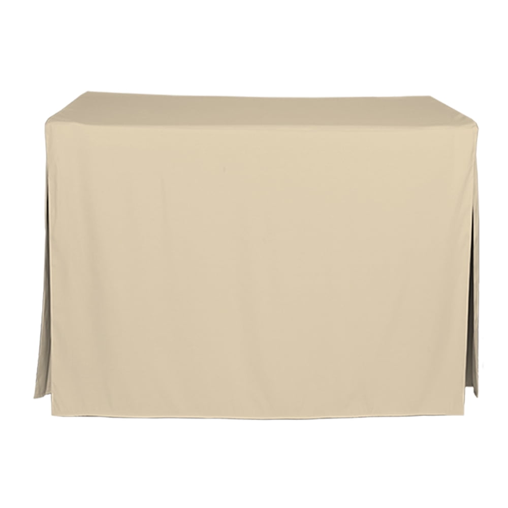 Tablevogue 48" x 24" Fitted Tablecoth Cover, Multiple Colors and Sizes Available