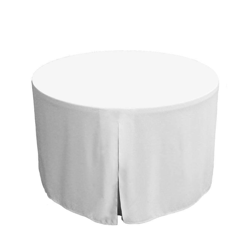 Tablevogue 48" x 48" Fitted Tablecoth Cover, Multiple Colors and Sizes Available