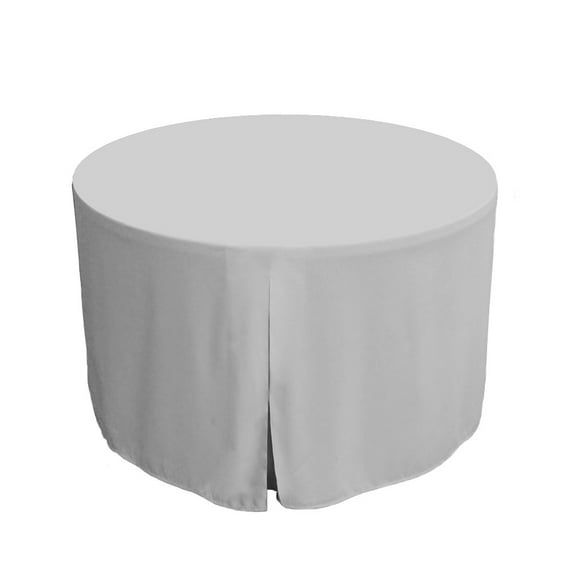 Tablevogue 48" x 48" Fitted Tablecoth Cover, Multiple Colors and Sizes Available