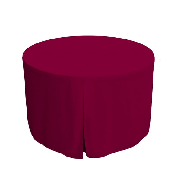 Tablevogue 48" x 48" Fitted Tablecoth Cover, Multiple Colors and Sizes Available