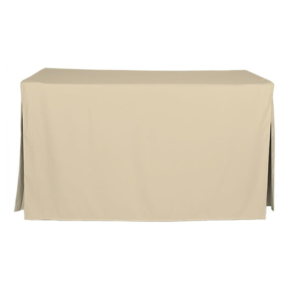 Tablevogue 60" x 30" Fitted Tablecoth Cover, Multiple Colors and Sizes Available