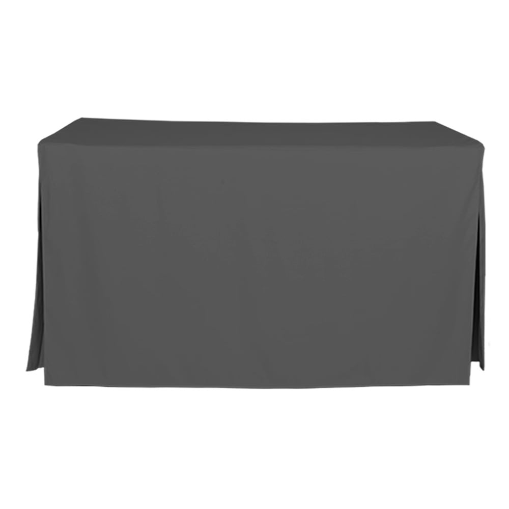 Tablevogue 60" x 30" Fitted Tablecoth Cover, Multiple Colors and Sizes Available