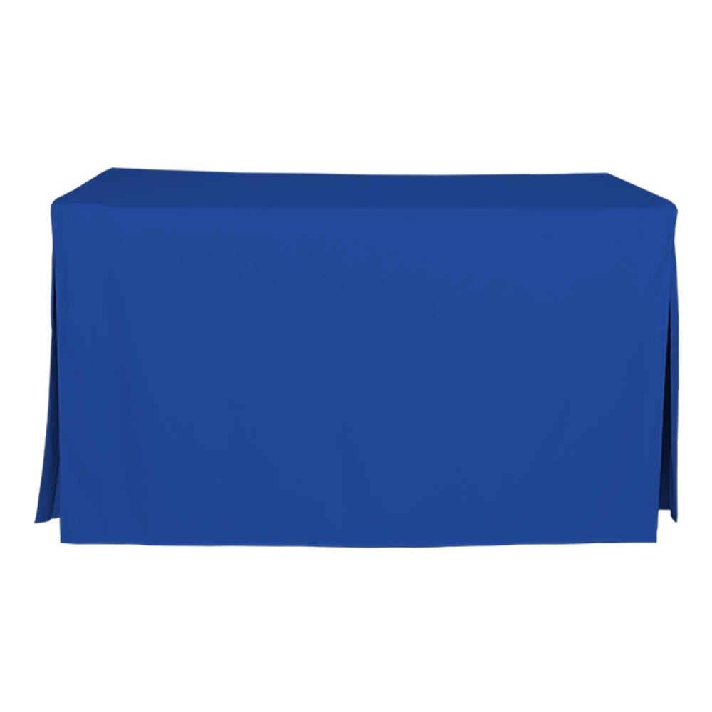 Tablevogue 60" x 30" Fitted Tablecoth Cover, Multiple Colors and Sizes Available